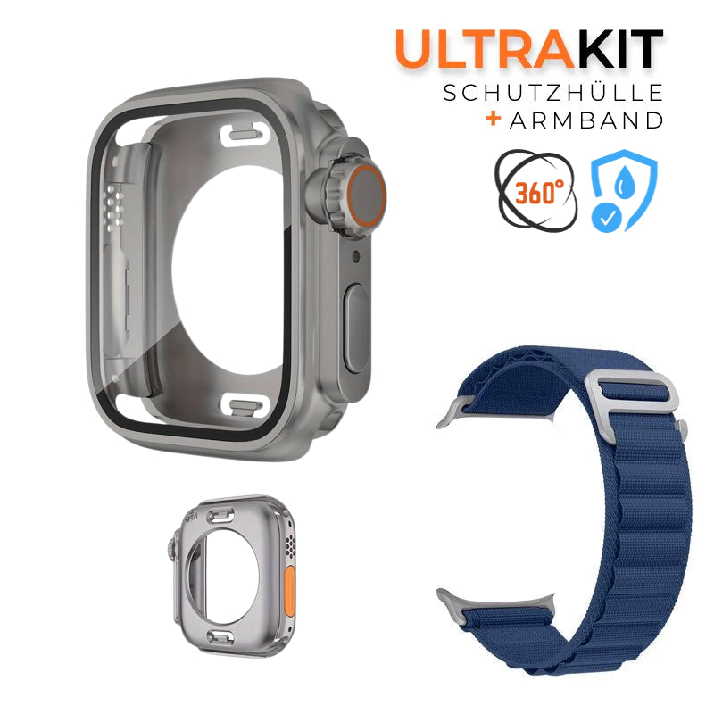 Ultra Kit 360° Wasserdicht für Apple Watch Series 4-9